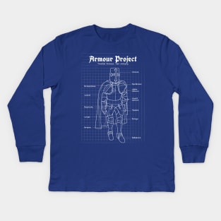 Templar Armour Project Kids Long Sleeve T-Shirt